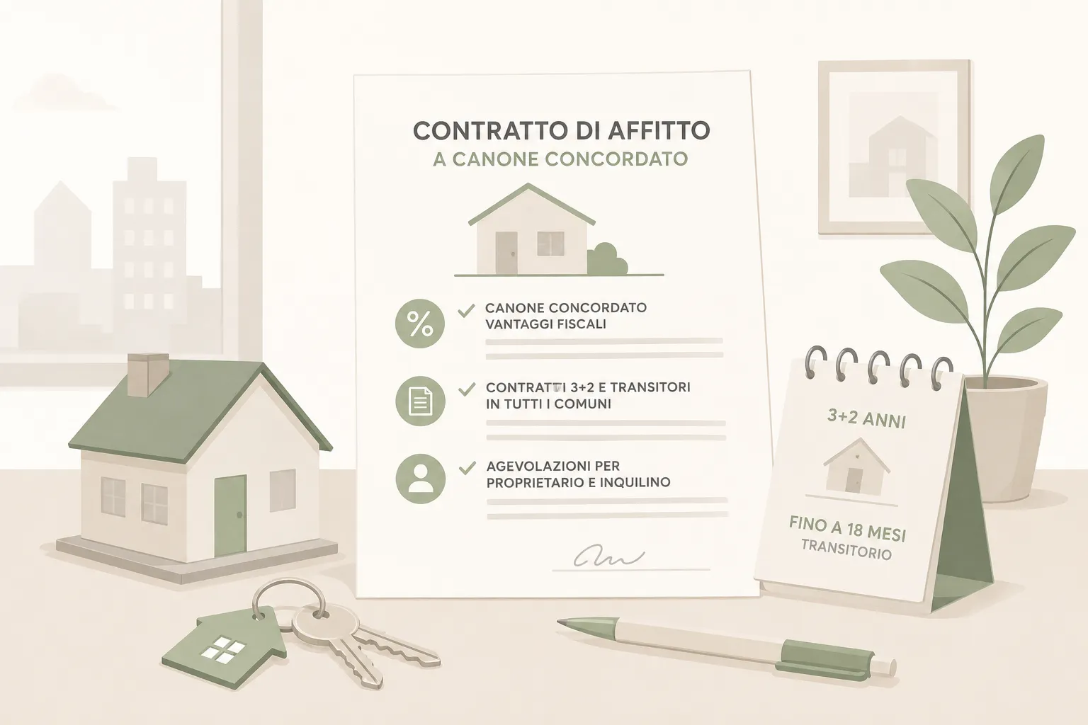 Affitto a canone concordato