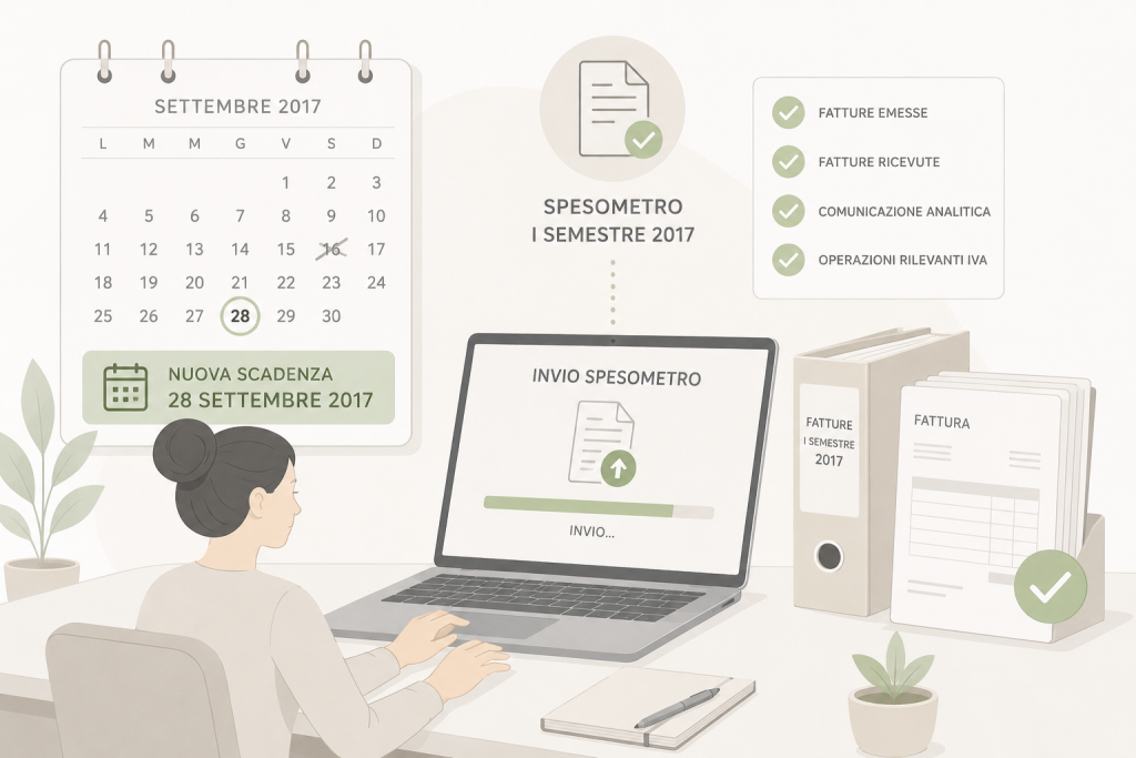 Spesometro 2017