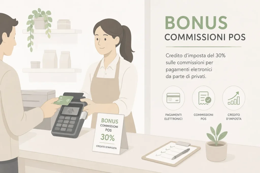 Bonus commissioni POS