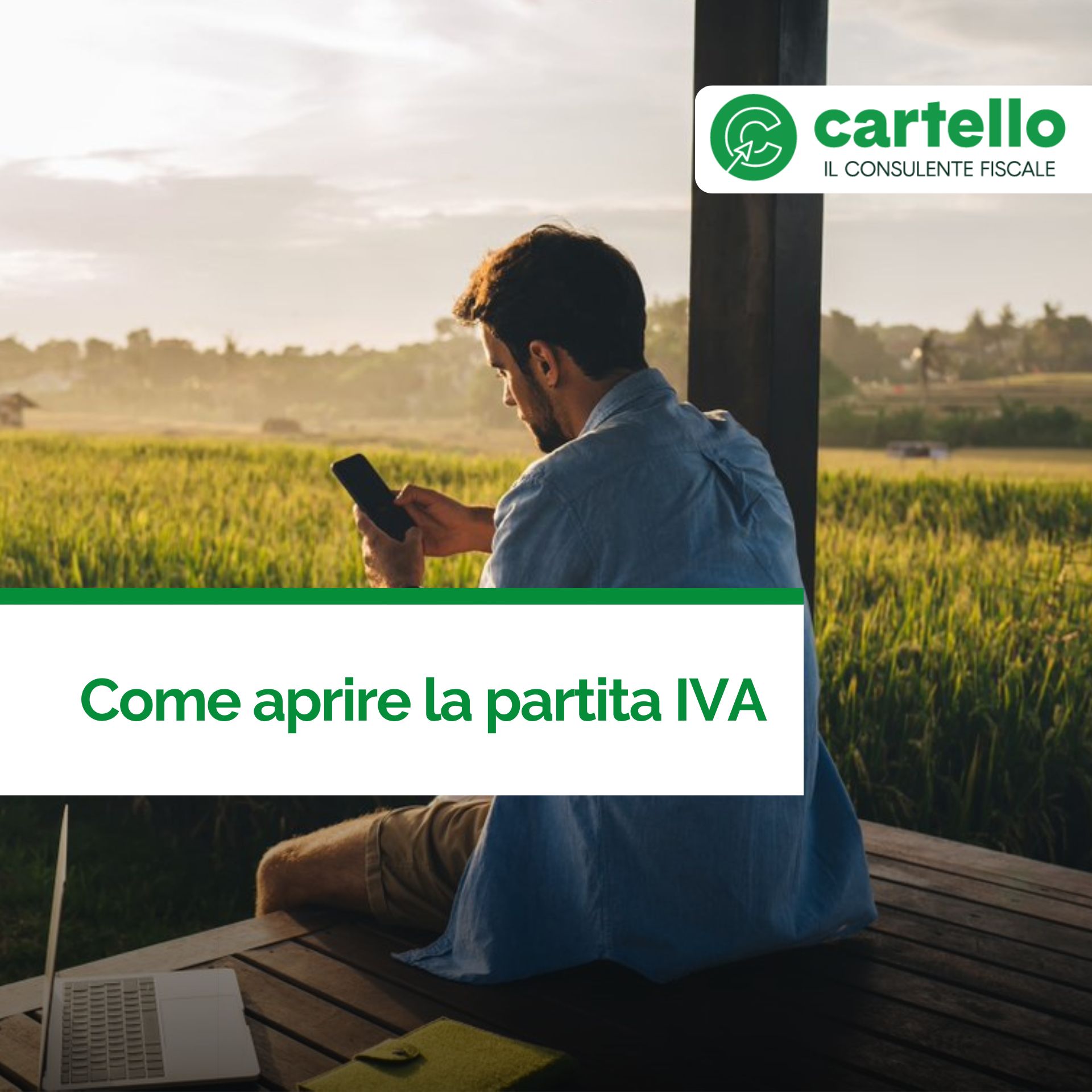 Come aprire la partita IVA Studio Cartello