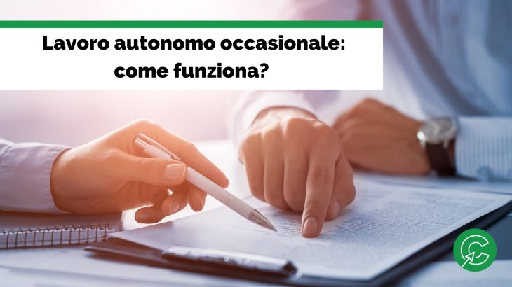 lavoro autonomo occasionale, cos'è e come funziona