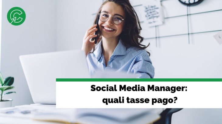 social media manager e tasse