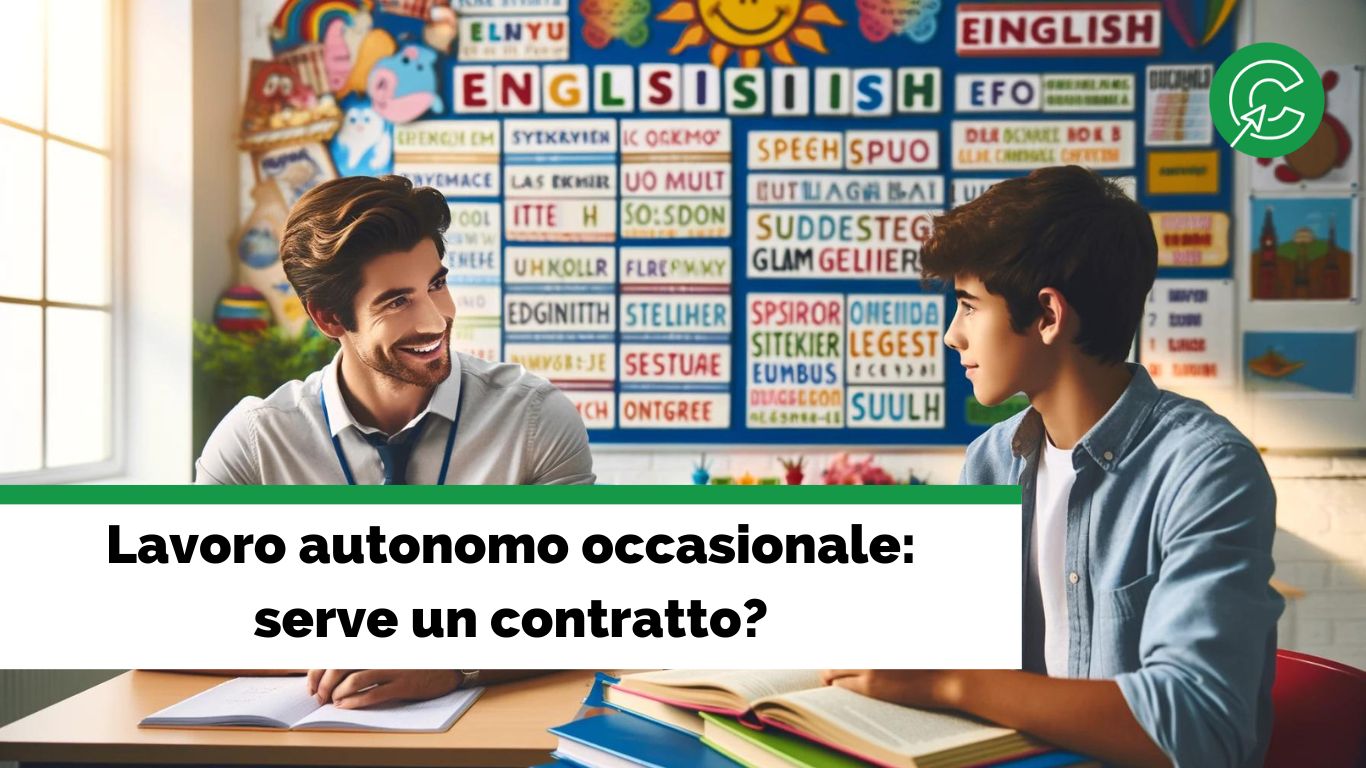 Contratto lavoro autonomo occasionale: serve il contratto?