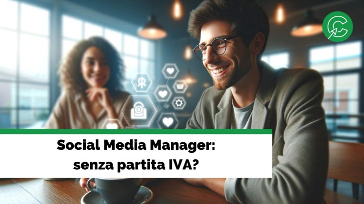 social media manager senza partita iva