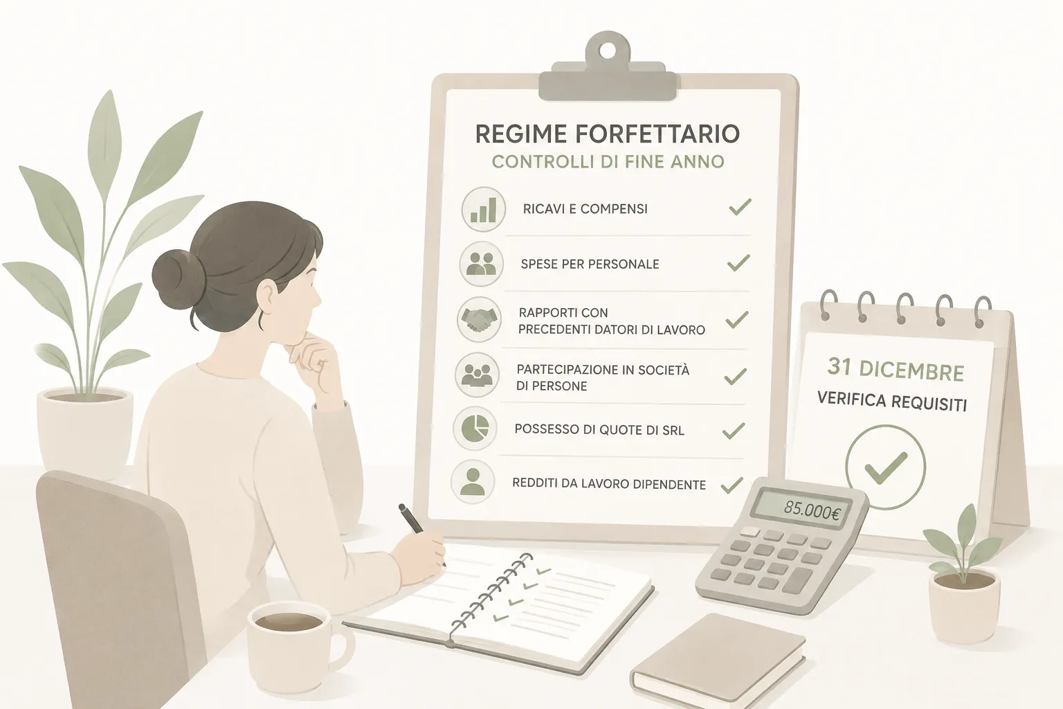 Forfettario e controlli di fine anno