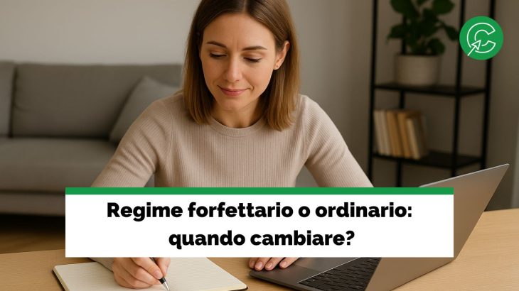 Regime forfettario o ordinario: quando cambiare?