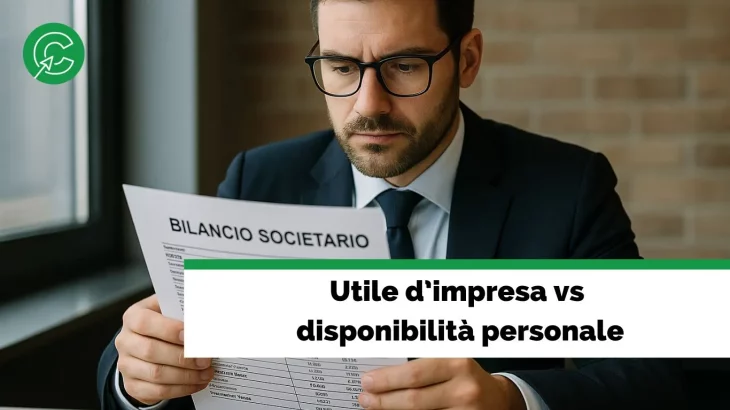 Utile d'impresa e disponibilità personale