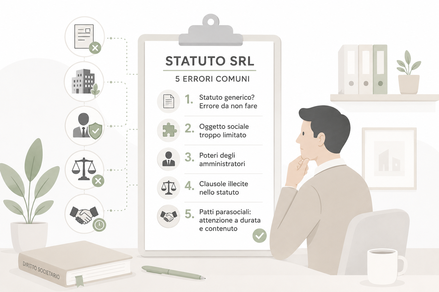Errori statuto SRL