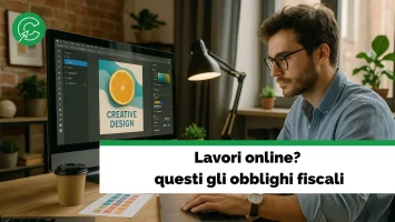 Obblighi fiscali per chi lavora online