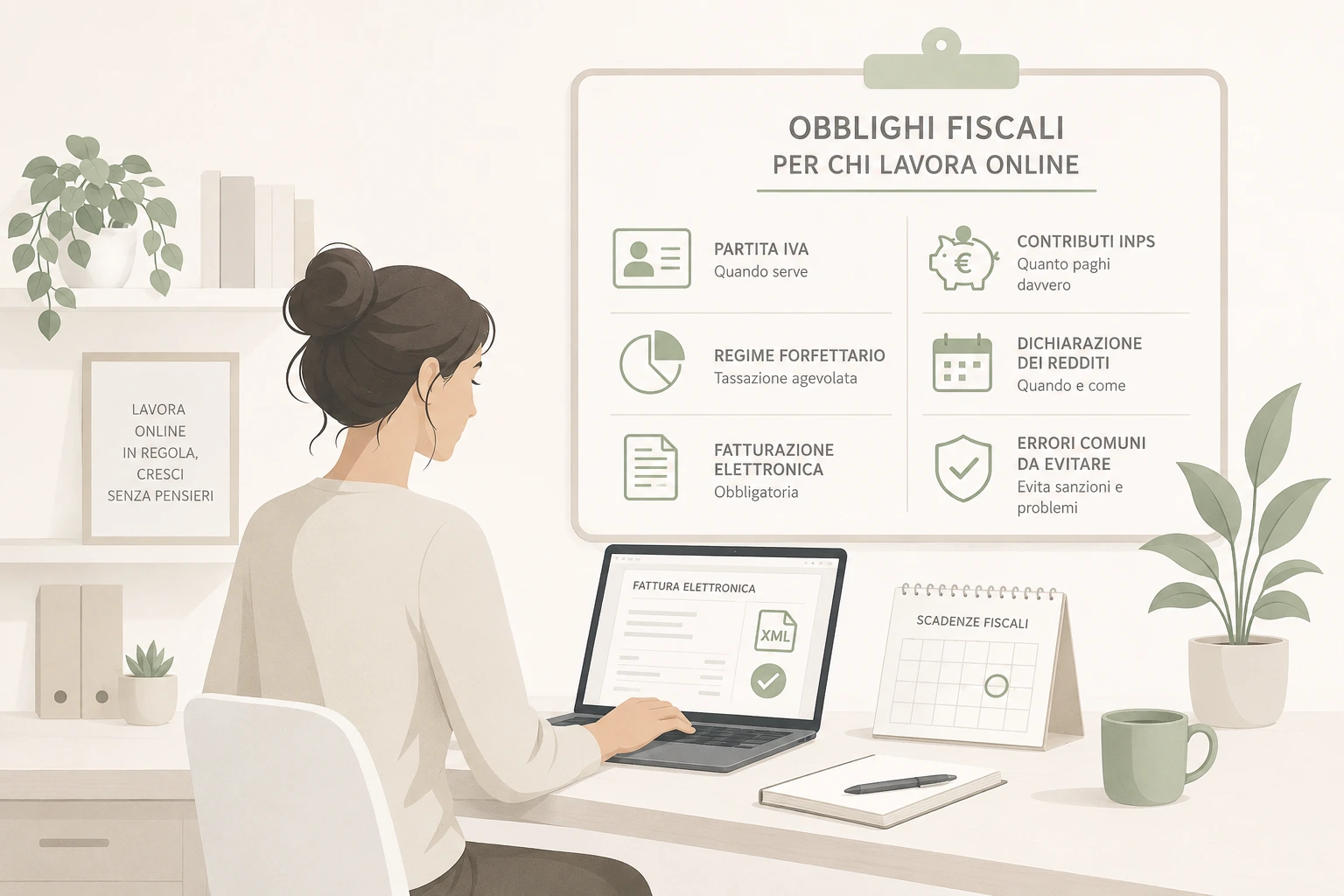 Obblighi fiscali online