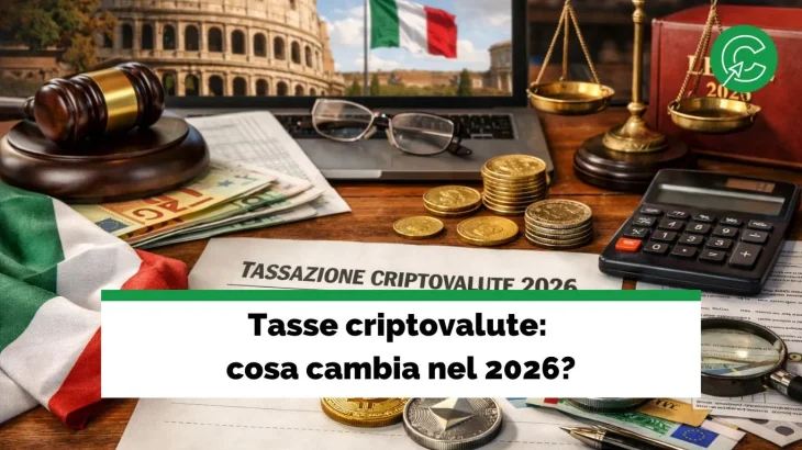 Tassazione criptovalute 2026