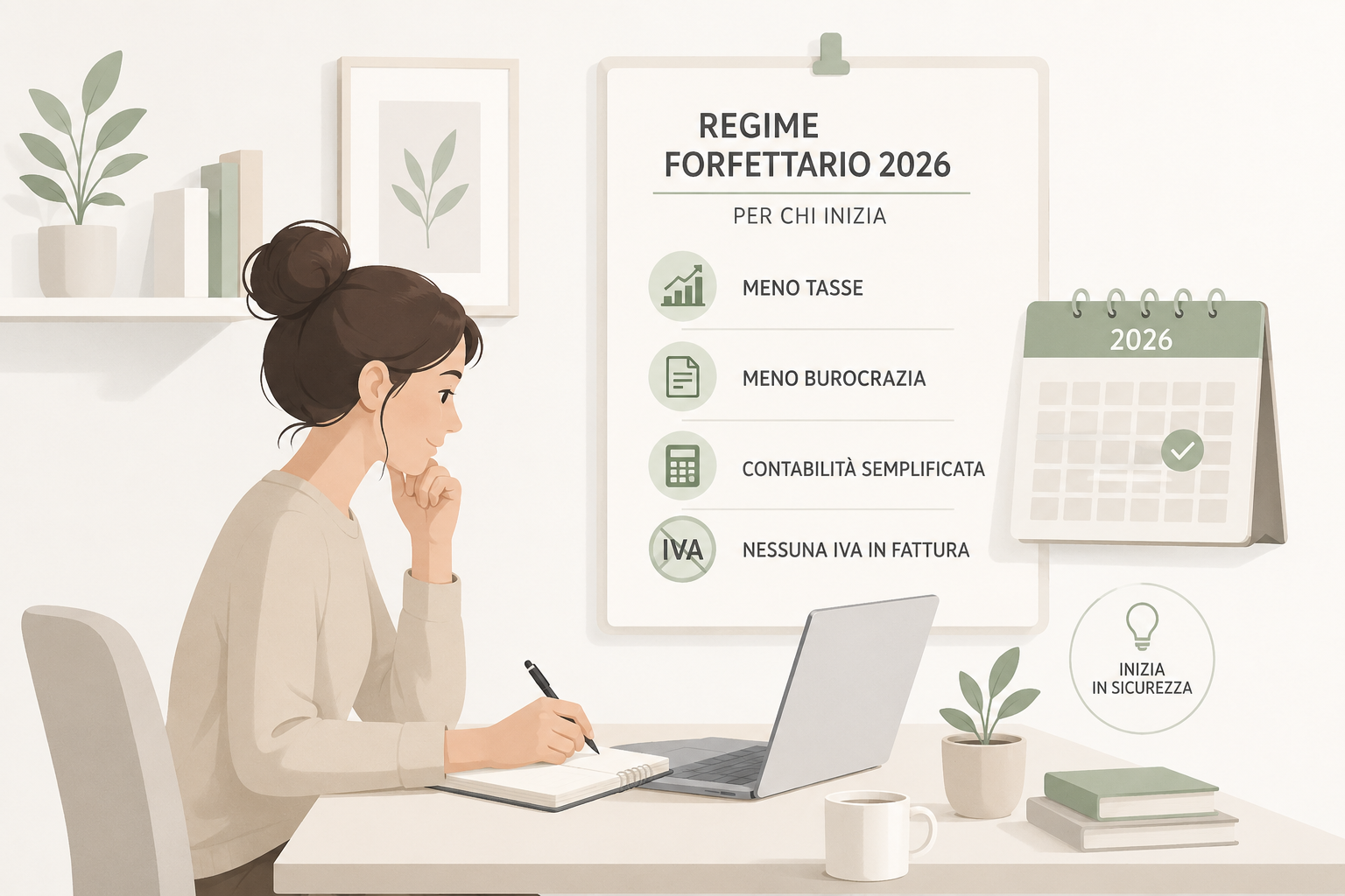 Regime forfettario per chi inizia