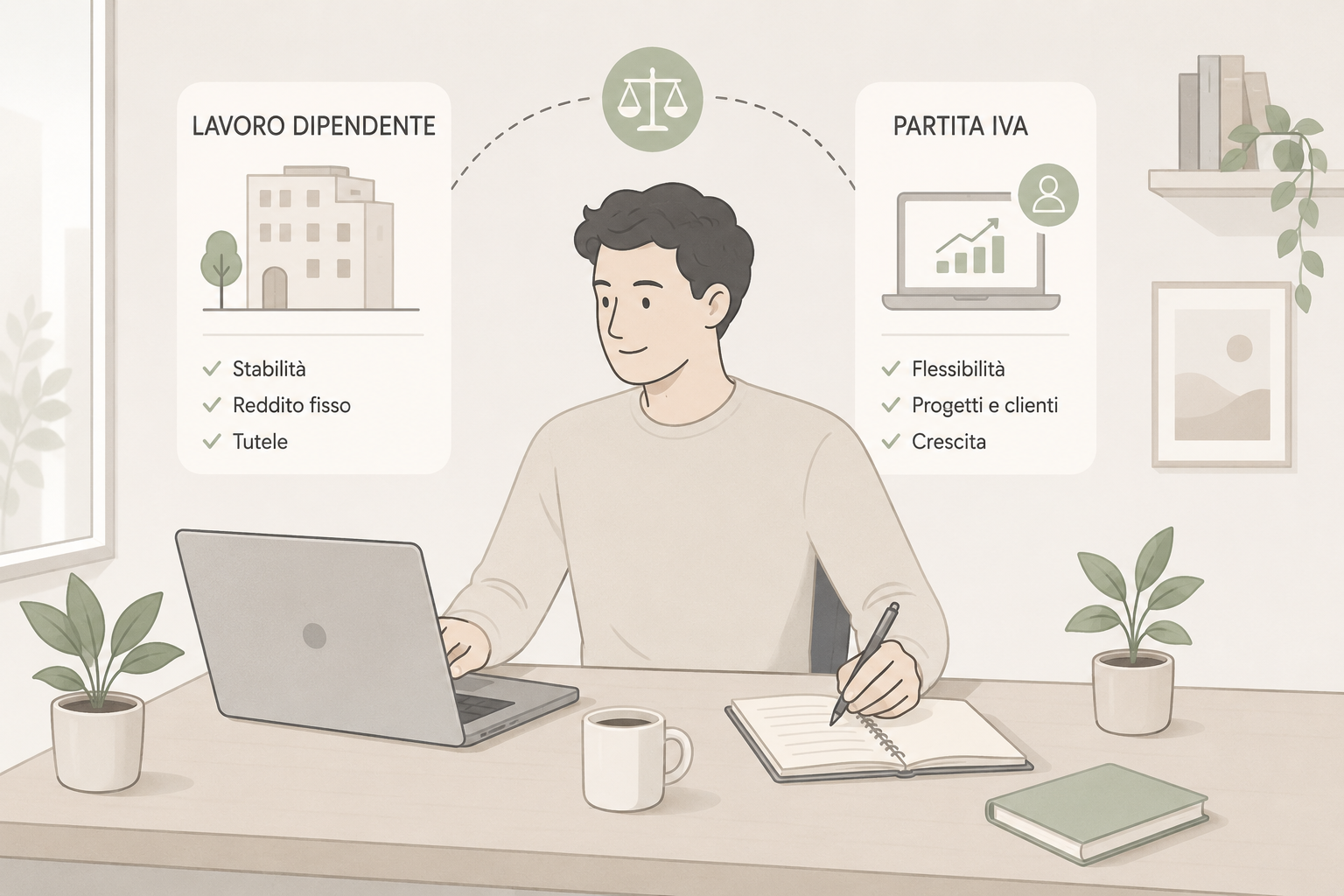 Lavoro dipendente e partita IVA