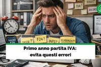 Primo anno partita IVA: attento agli errori