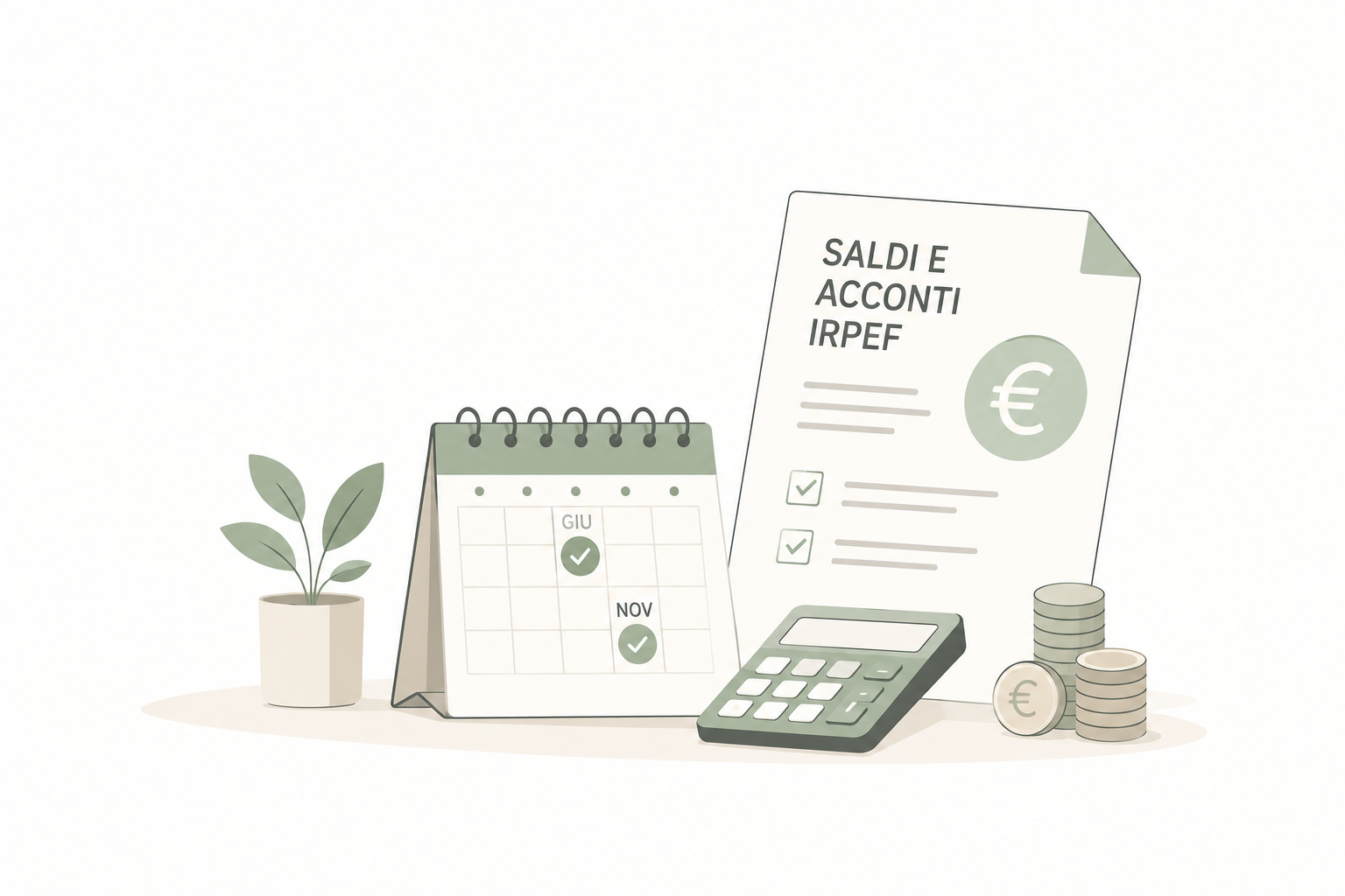 Saldi e acconti IRPEF