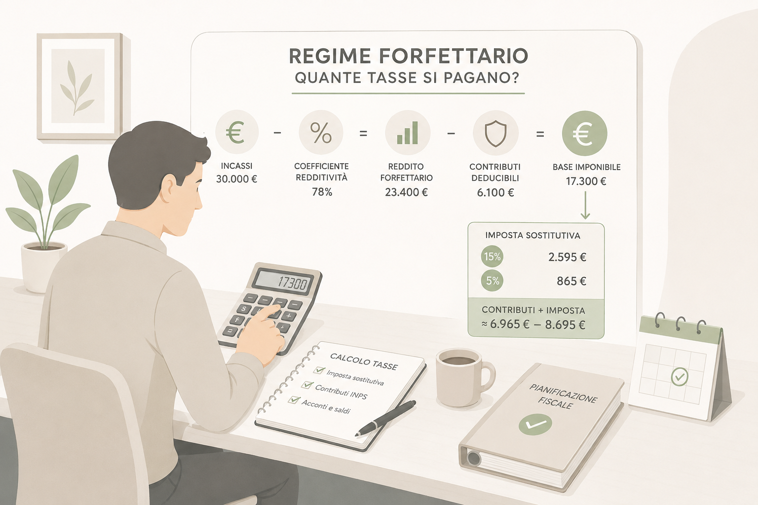 Regime forfettario tasse