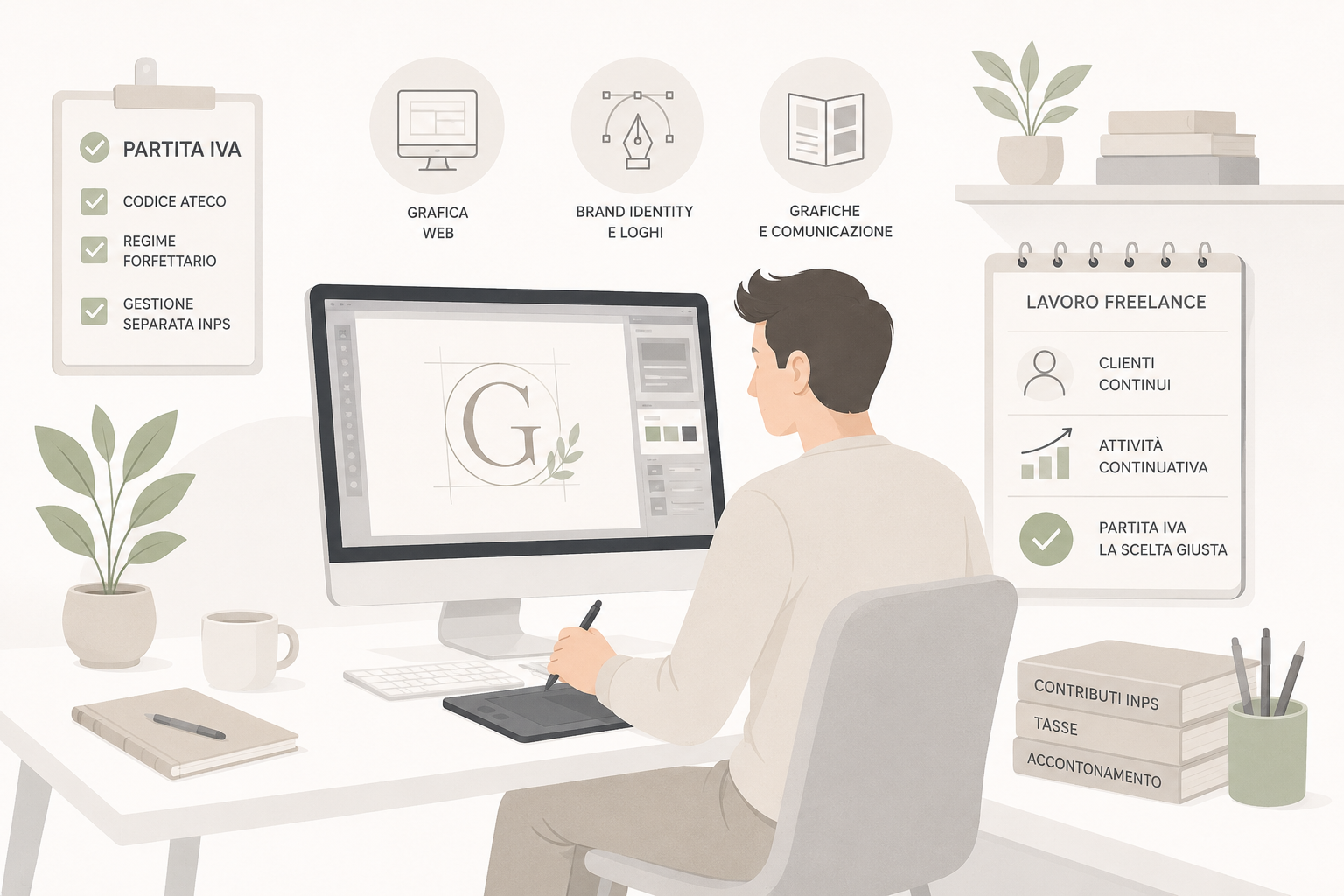 Graphic designer e partita IVA