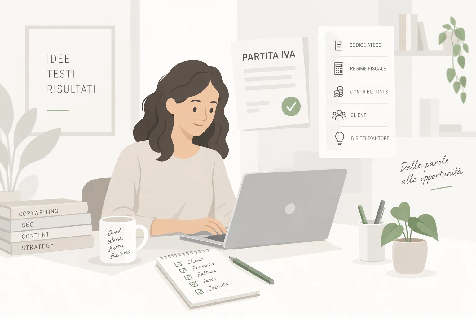 Copywriter freelance e partita IVA