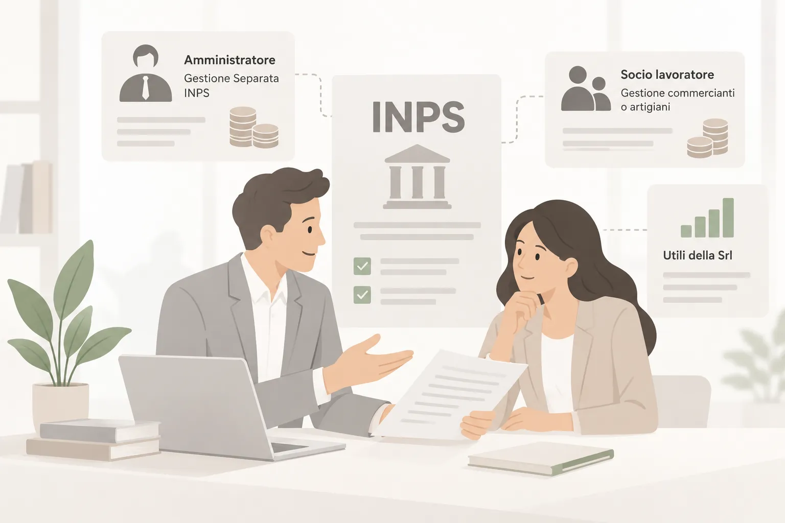 INPS soci e amministratori: cosa sapere